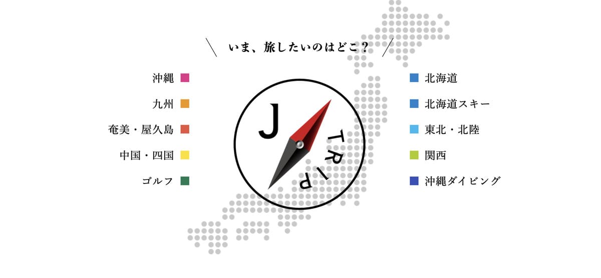 ジェイトリップツアーのサイト一覧